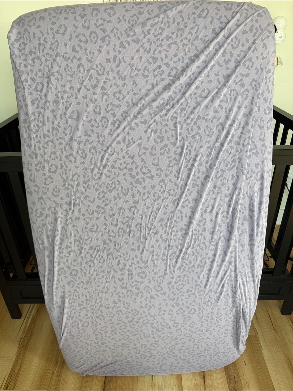 Kyte Crib Sheet- Taro Leopard
